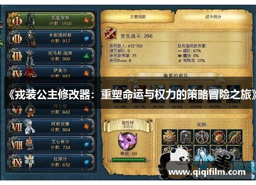 《戎装公主修改器：重塑命运与权力的策略冒险之旅》