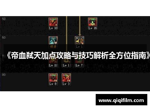 《帝血弑天加点攻略与技巧解析全方位指南》